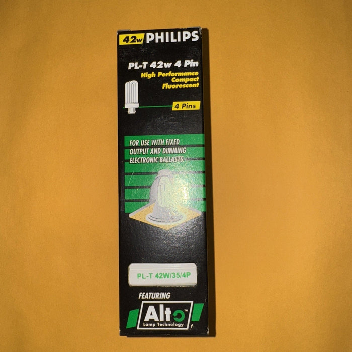 Philips PL-T 42w 4 Pin Compact Fluorescent Bulb 10000 hrs. GX24q-4 by Price Is Right Miami