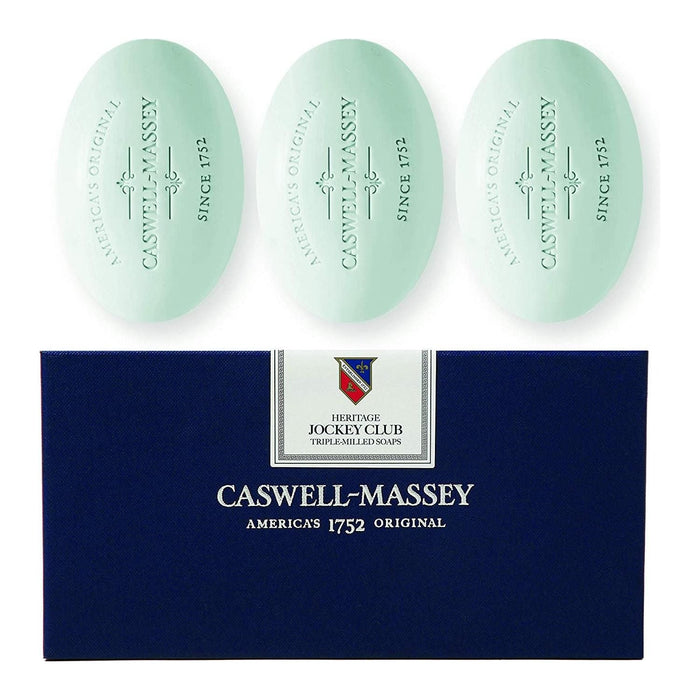 Caswell Massey Heritage Triple-Milled Bar Soaps Set of Three 5.8oz Collection by Pasteur Pharmacy