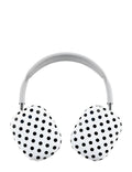 Polka Dot | White and Black Airpod Max Cover by Wildflower Cases