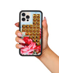 Blue Floral Stud iPhone Case by Wildflower Cases