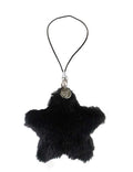 Fluffy Star Charm | Black by Wildflower Cases