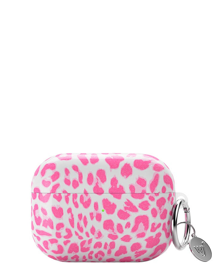 Pink Meow AirPods by Wildflower Cases