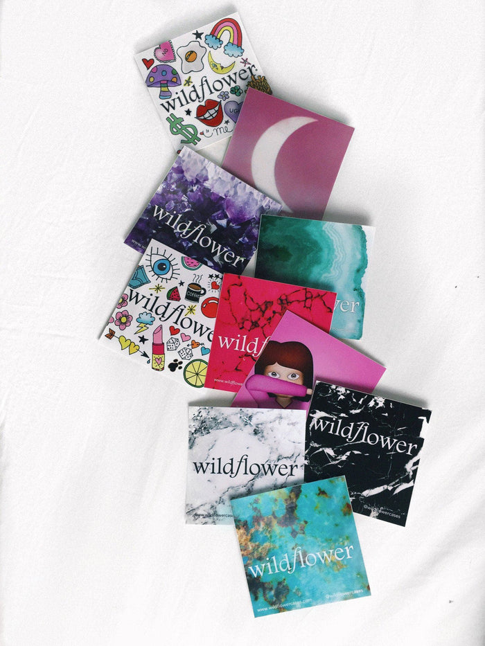 Wildflower 10 Sticker Pack by Wildflower Cases
