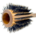 Dural Beech wood Round-Styler hair brush with boral bristles - 18 rows by Pasteur Pharmacy