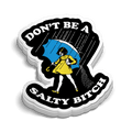 Salty Bitch Hard Hat Decal by Armed American Supply