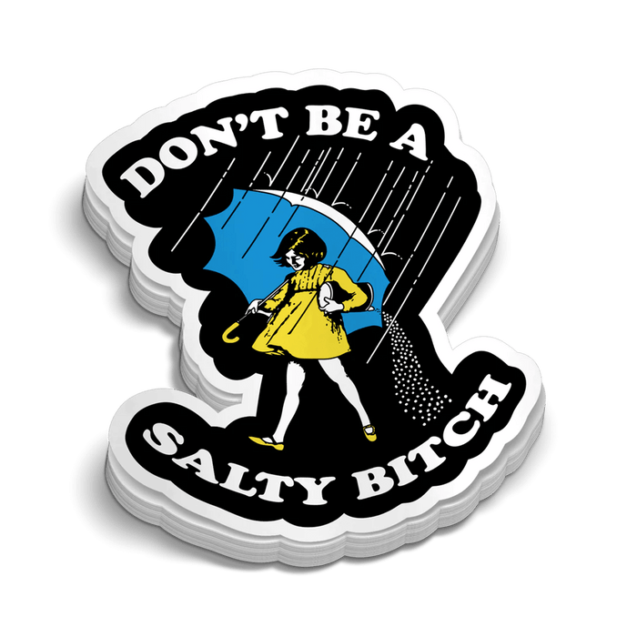 Salty Bitch Hard Hat Decal by Armed American Supply