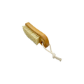 Dural Beech wood ergonomic hand brush with pure natural bristles and cotton cord by Pasteur Pharmacy