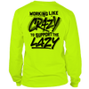 Crazy - Long Sleeve Hi-Vis T-Shirt