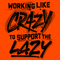 Crazy - Long Sleeve Hi-Vis T-Shirt by Armed American Supply