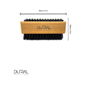 Dural Beech wood hand & nail brush with black natural bristles - 4/6 rows by Pasteur Pharmacy