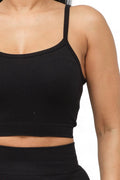 Seamless Basic Tank Top and Biker Shorts Set by The House of Stylez
