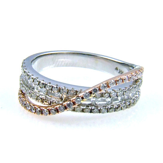 1.00ct Diamond Ring 14KT White Gold by Bids.com