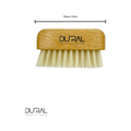 Dural Beech Wood Brush & Comb Cleaner With Pure Light Natural Bristles by Pasteur Pharmacy
