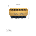 Dural Beech wood travel size hand/nail brush by Pasteur Pharmacy