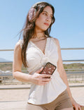 Brown Floral Airpod Max Case by Wildflower Cases