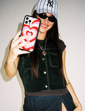 Latte Love | Peppermint iPhone Case by Wildflower Cases