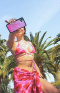 Flames | Pink iPhone Case by Wildflower Cases