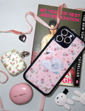 Pink Posie Rosie AirPods by Wildflower Cases