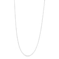 .925 Sterling Silver 0.7mm Slim and Dainty Unisex 18" Inch Ball Bead Chain Necklace by Bids.com