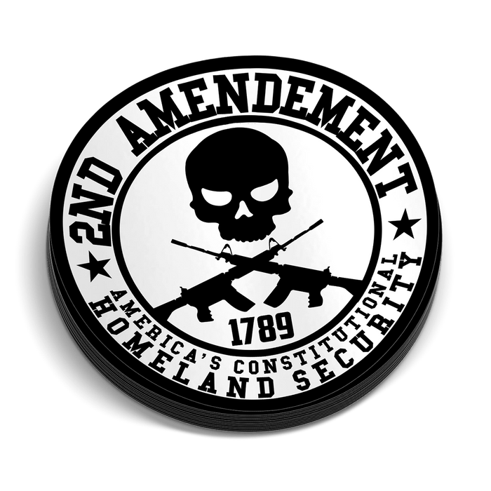 2nd Amendment Decal by Armed American Supply