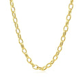 4.6mm 14k Yellow Gold Oval Rolo Chain by Bids.com