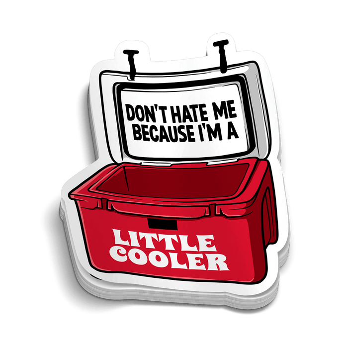 Little Cooler Hard Hat Decal by Armed American Supply