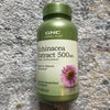 GNC Herbal Plus Echinacea Extract 500 mg Herbal Supplement 100 Capsules Exp 9/28