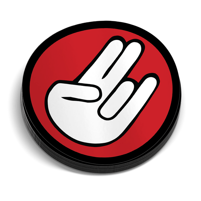 Shocker Hard Hat Decal by Armed American Supply