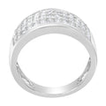 14K White Gold Round Cut Diamond Ring (1.0 Cttw, H-I Color, SI2-I1 Clarity) - Size 6-1/2 by Bids.com
