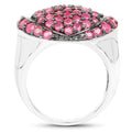 3.35 Carat Genuine Ruby .925 Sterling Silver Ring by Bids.com