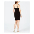 Bebe Rhinestone Splash Logo Halter Dress - Size Large by Vanessa Jane
