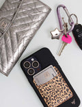 Leopard MagSafe Wallet by Wildflower Cases