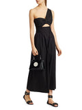 A.l.c. Athelia One Shoulder Jumpsuit, Size 4 by Vanessa Jane