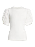 A.l.c. Casey Puff Sleeve Tee, Size Large by Vanessa Jane