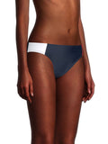 Tommy Hilfiger Womens Skinny Colorblock Bikini Bottom – Sky Captain by Vanessa Jane