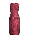 Aidan Mattox Floral Jacquard Cocktail Dress by Vanessa Jane