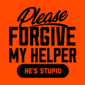 My Helper - Long Sleeve Hi-Vis T-Shirt by Armed American Supply