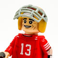 #13 QB San Francisco Football Player Minifig by B3 Customs