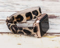 Genuine Leather Double Wrap Apple Watch Band Series 11/10/9/8/7/6/5/4/ SE / Ultra 1/2/3 by Arleathercraft