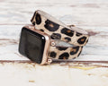 Genuine Leather Double Wrap Apple Watch Band Series 11/10/9/8/7/6/5/4/ SE / Ultra 1/2/3 by Arleathercraft
