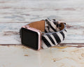 Zebra Apple Watch Band Series 11/10/9/8/7/6/5/4/ SE / Ultra 1/2/3 by Arleathercraft