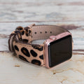 Leopard Apple Watch Band Series 11/10/9/8/7/6/5/4/ SE / Ultra 1/2/3 by Arleathercraft
