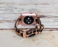 Leopard Apple Watch Band Series 11/10/9/8/7/6/5/4/ SE / Ultra 1/2/3 by Arleathercraft