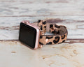 Leopard Apple Watch Band Series 11/10/9/8/7/6/5/4/ SE / Ultra 1/2/3 by Arleathercraft
