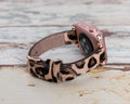 Leopard Apple Watch Band Series 11/10/9/8/7/6/5/4/ SE / Ultra 1/2/3 by Arleathercraft