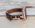 Leopard Apple Watch Band Series 11/10/9/8/7/6/5/4/ SE / Ultra 1/2/3 by Arleathercraft