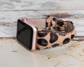 Leopard Apple Watch Band Series 11/10/9/8/7/6/5/4/ SE / Ultra 1/2/3 by Arleathercraft