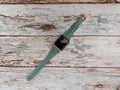 Green Leather Apple Watch Band Series 11/10/9/8/7/6/5/4/ SE / Ultra 1/2/3 by Arleathercraft