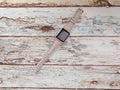 Beige Leather Apple Watch Band Series 11/10/9/8/7/6/5/4/ SE / Ultra 1/2/3 by Arleathercraft