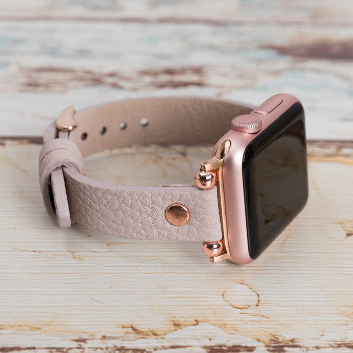 Genuine Leather Apple Watch Band Series 11/10/9/8/7/6/5/4/ SE / Ultra 1/2/3 by Arleathercraft